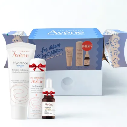 AVENE COFFRET DELICE HYDRATION HYDRANCE LEGERE 50ML+EAU THERMALE SPRAY 50ML (OFFERT)+SERUM ACTIV Cg 10ML (OFFERT) HYD147