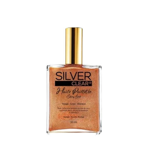 SILVER CLEAR HUILE SECHE PAILLETE 50ML
